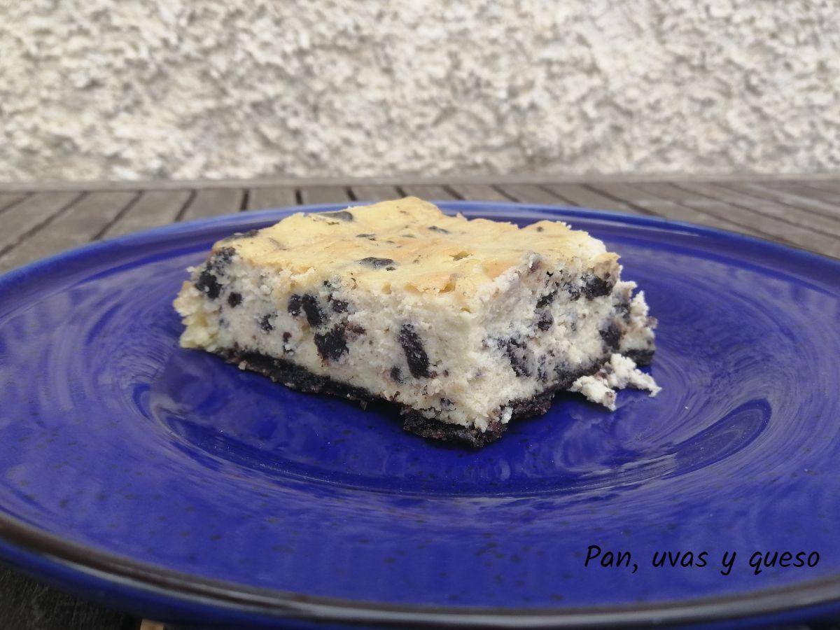 oreo cheesecake thermomix - pan uvas y queso 