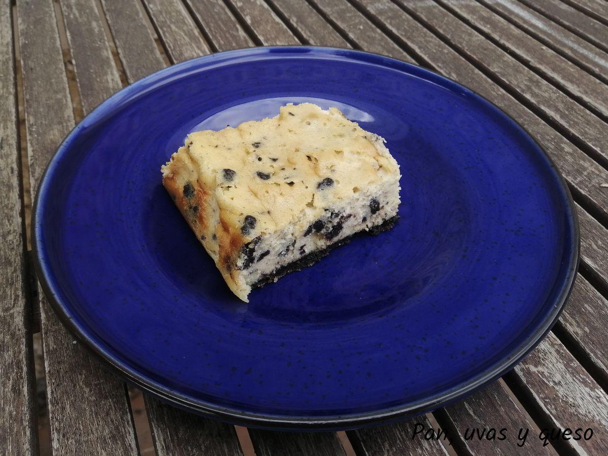 oreo cheesecake thermomix - pan uvas y queso 