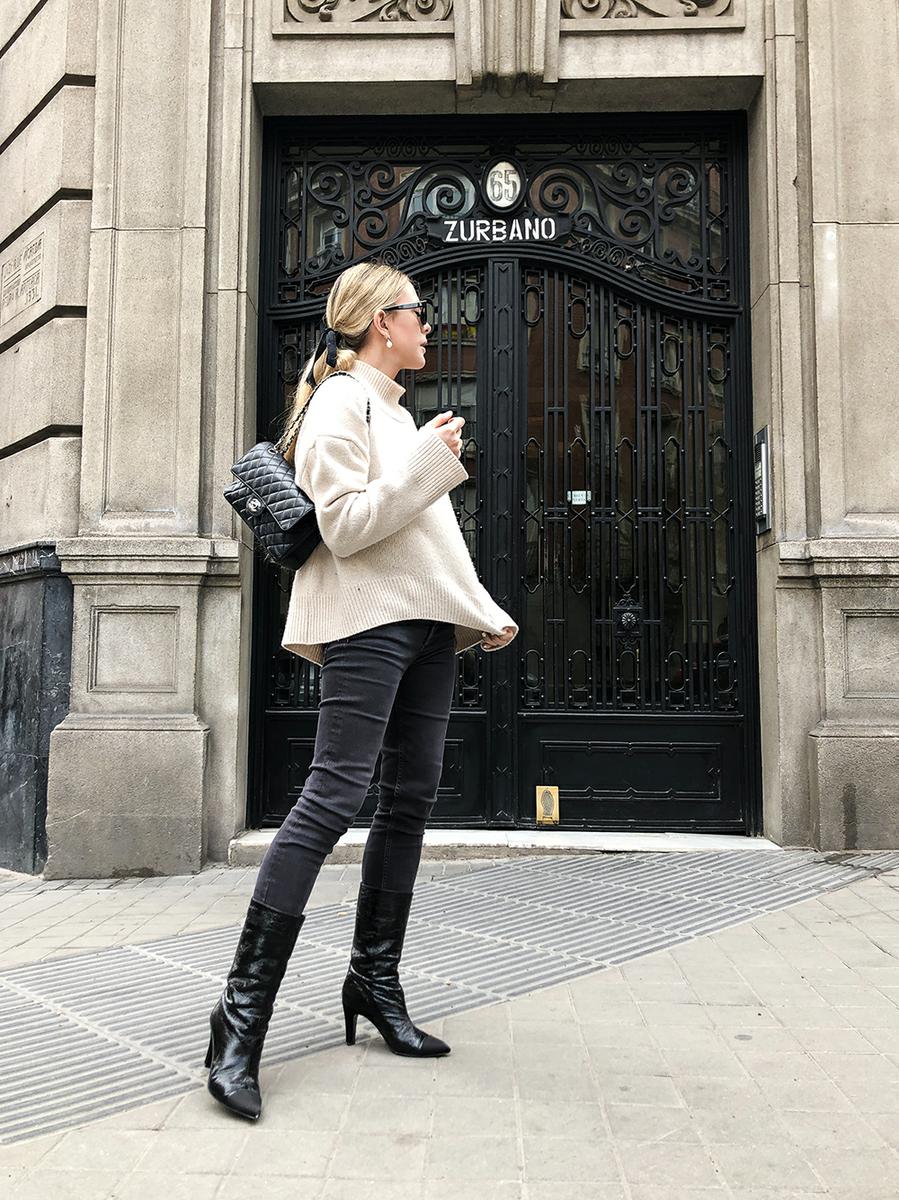 Trini | Brock Collection sweater Chanel boots