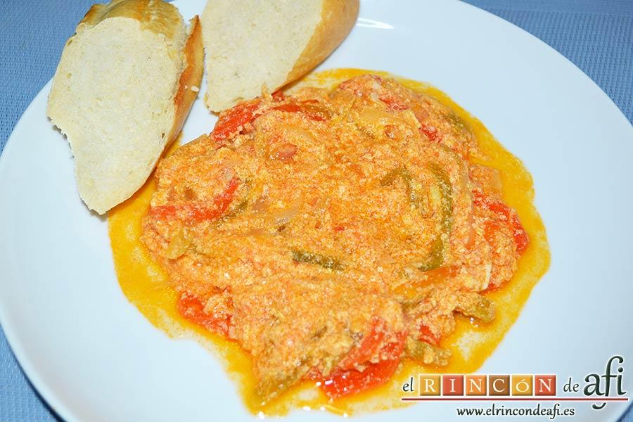 Pimentada, sugerencia de presentación