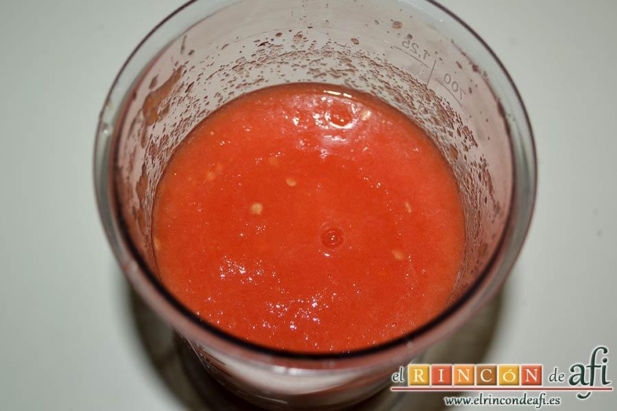 Pimentada, triturarlos bien