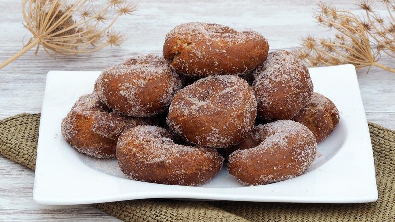 como se hace la receta de roscos de naranja fritos