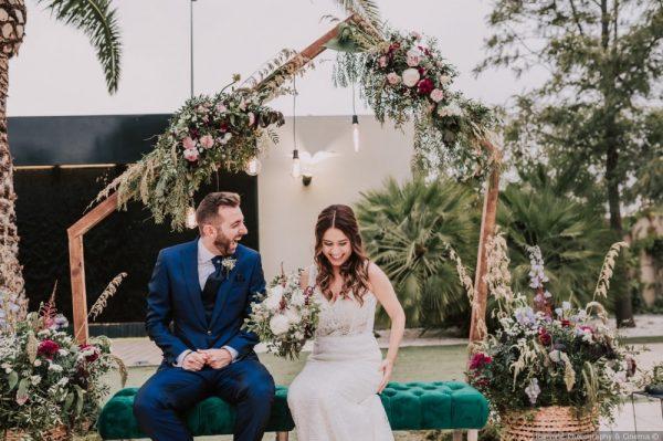 Decoracion flores boda primavera