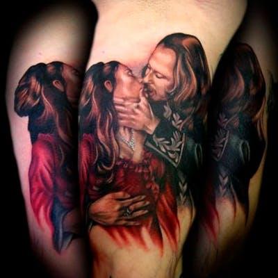 Tatuajes góticos de vampiros