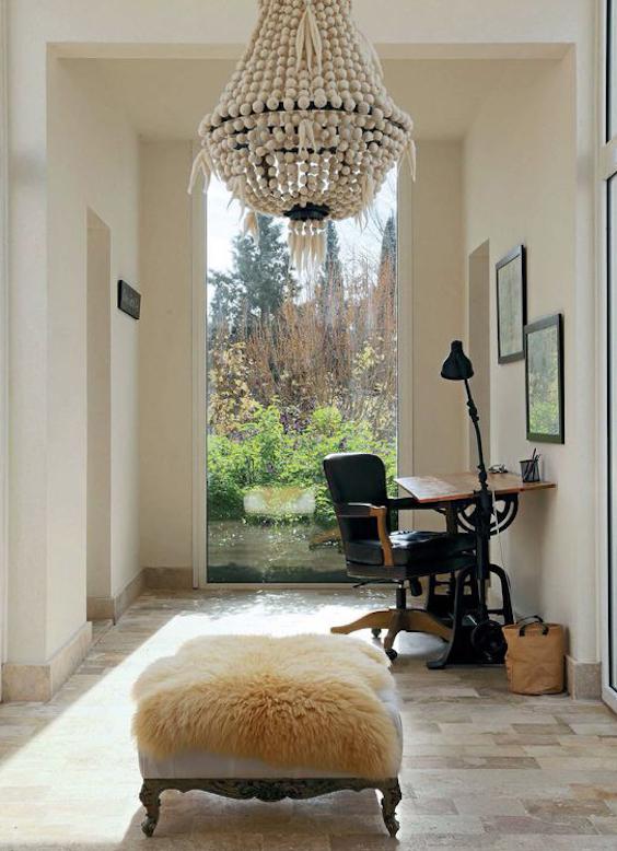 decoralinks | espacio improvisado para teletrabajar - un pasillo