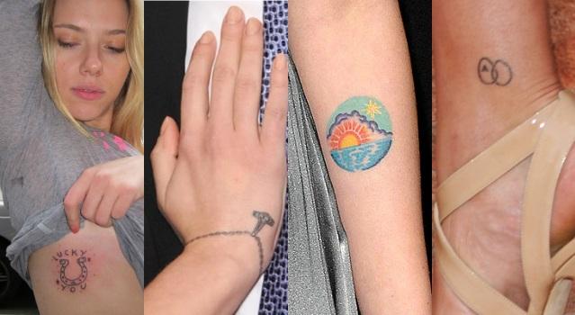 Tatuajes de la actriz Scarlett Johansson