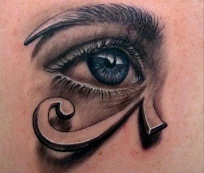 Tatuaje de Ra y su ojo