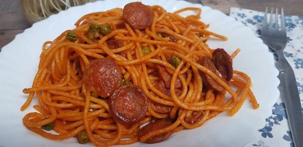 Espaguetis picantes patricienta cook (1)