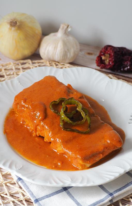 paso a paso bacalao a la vizcaina