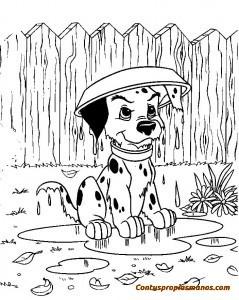 Dibujos Disney para colorear- 101 Dálmatas