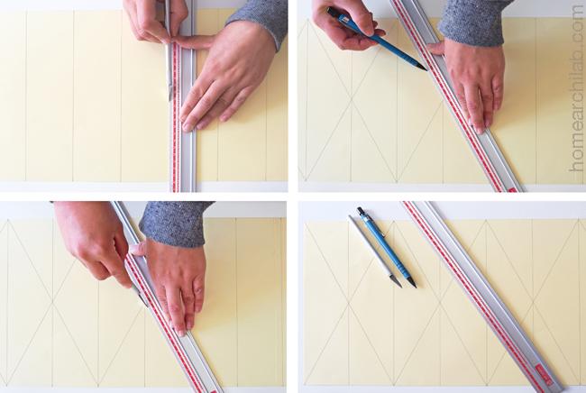 lámpara de origami DIY