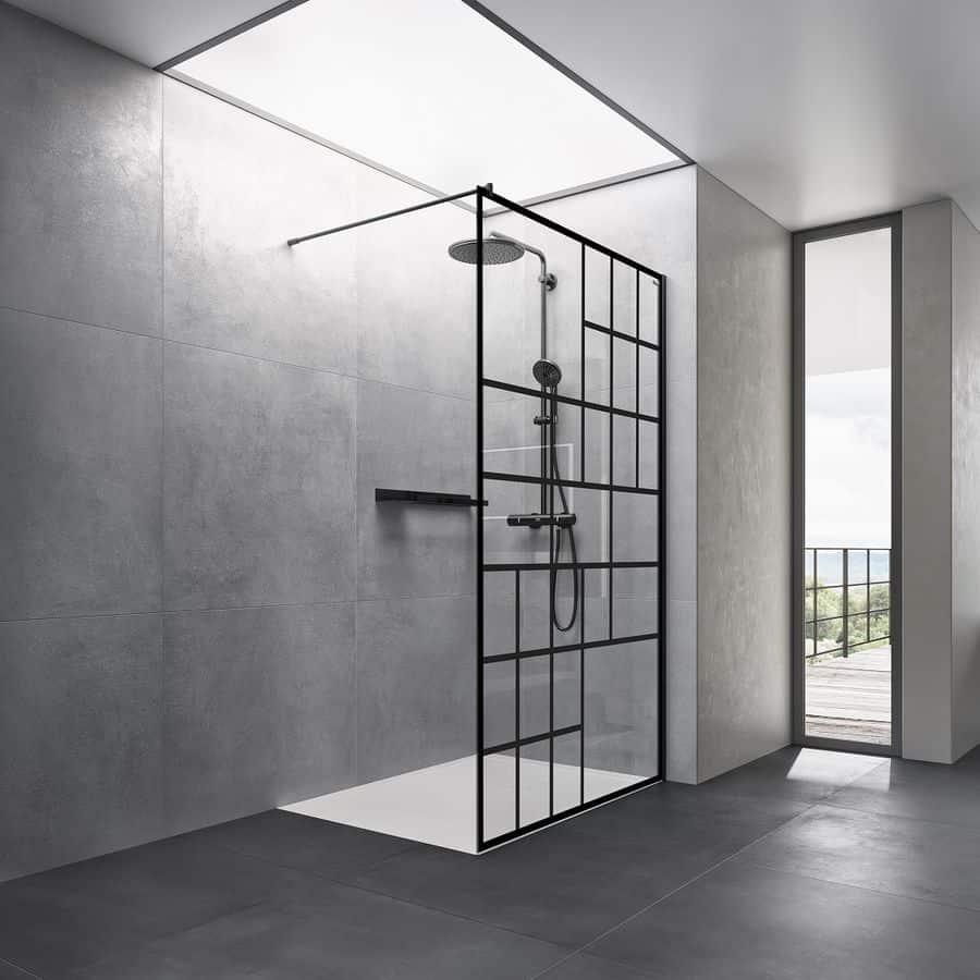 Separador fijo de ducha - Duscho Gredel Basic/Basic-Deco