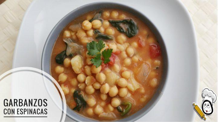 Receta de garbanzos con espinacas en Mambo de Cecotec