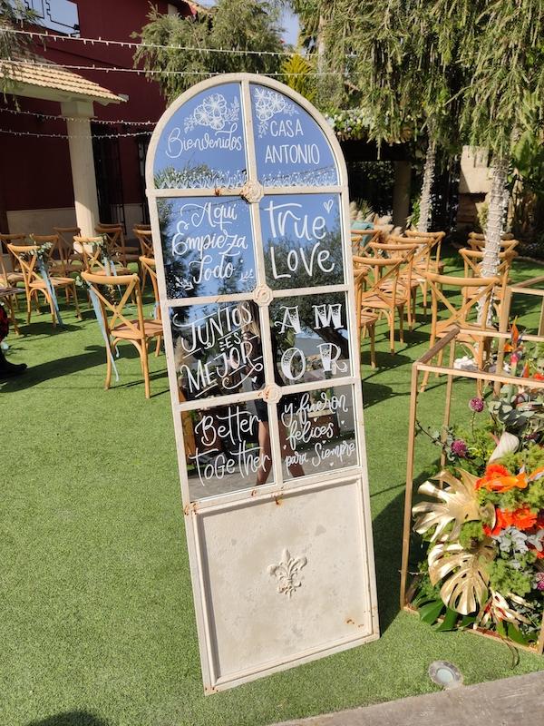 Lettering para bodas Entre Letras - Blog Bodasconestilo