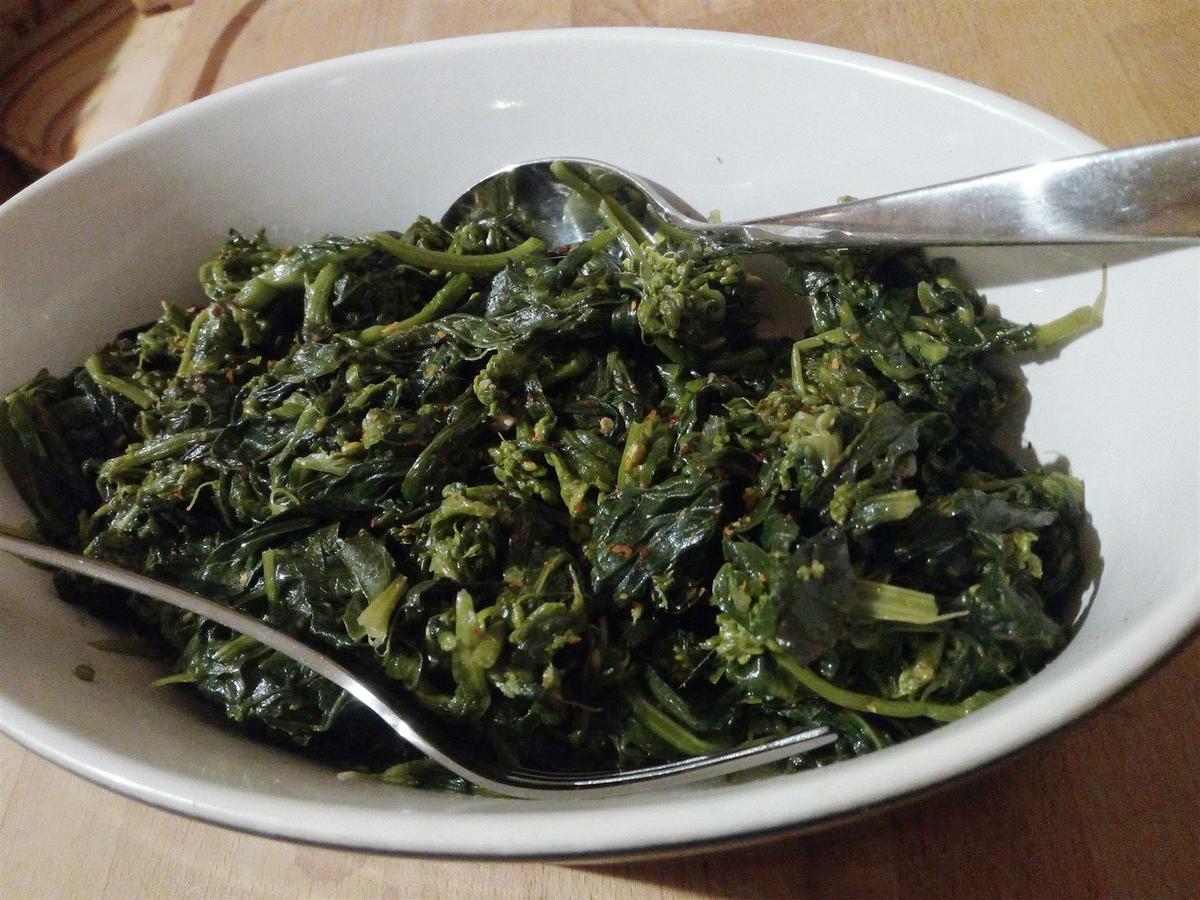 Cómo hacer brocoli salteado con ajo si hervir - Broccoli o friarielli sfritti - Broccoli with garlic