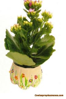 Como hacer un macetero reciclado con tus propias manos