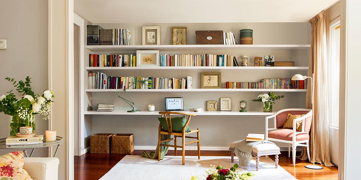 Estanterías de pared para el hogar | Decoración