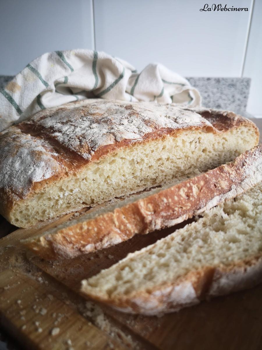 receta de pan sin masa madre del Forn de Sant Francesc,