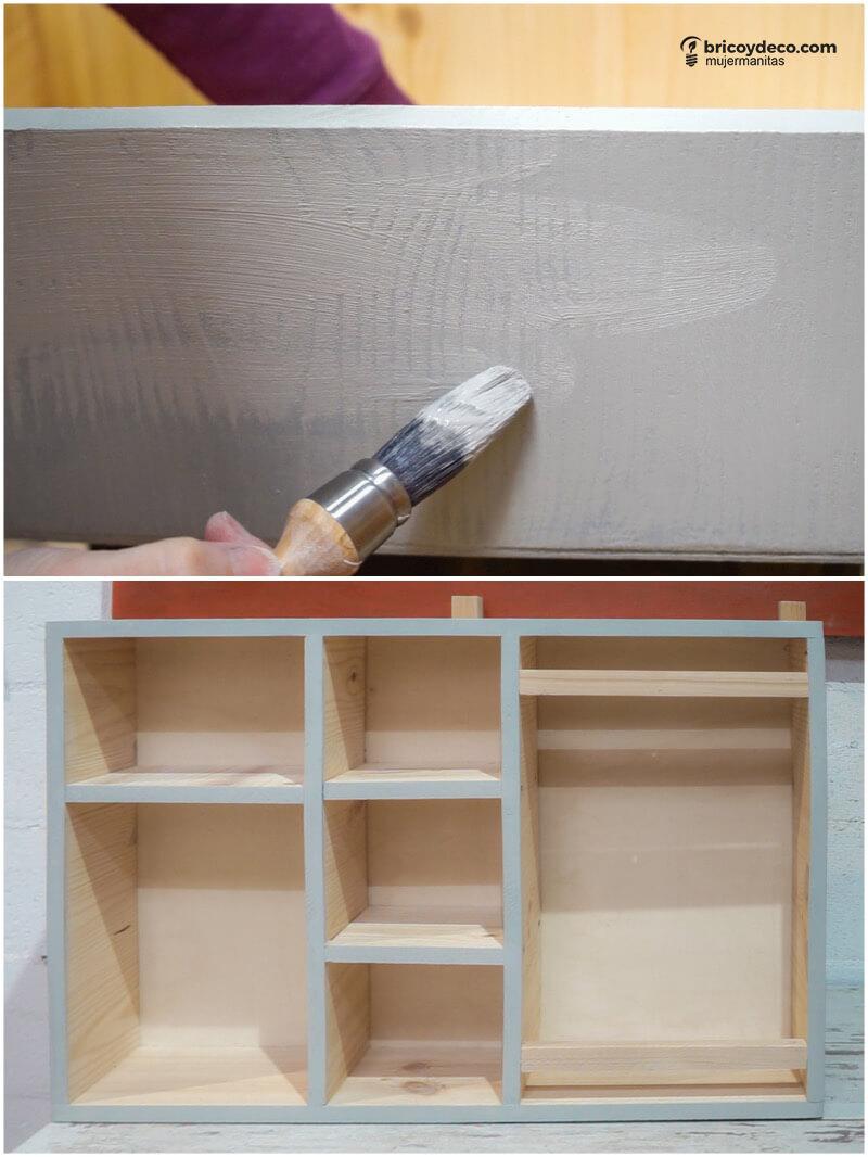pintar un mueble de pino