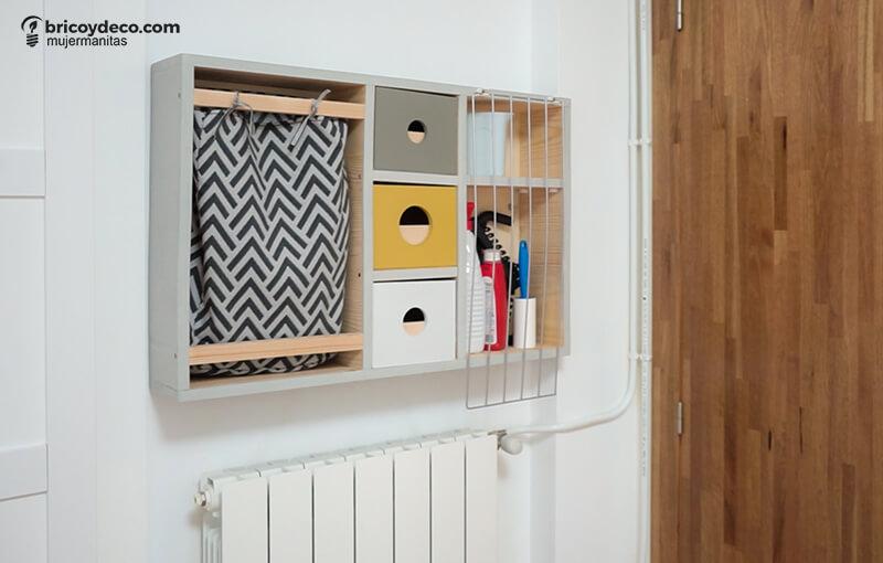 mueble organizador para colada y plancha