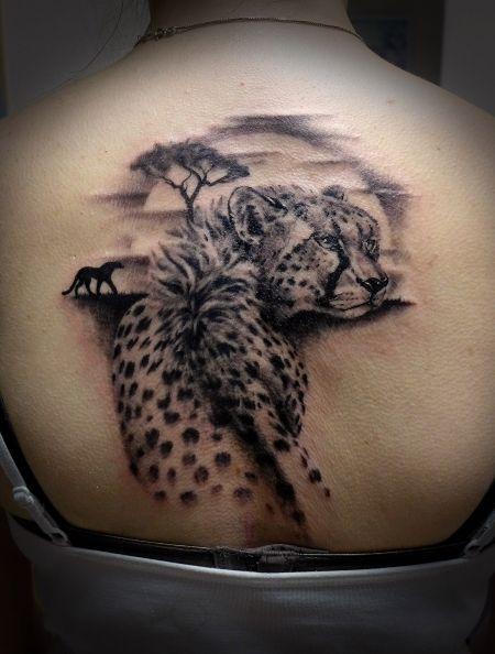 Tatuaje de Cheetah
