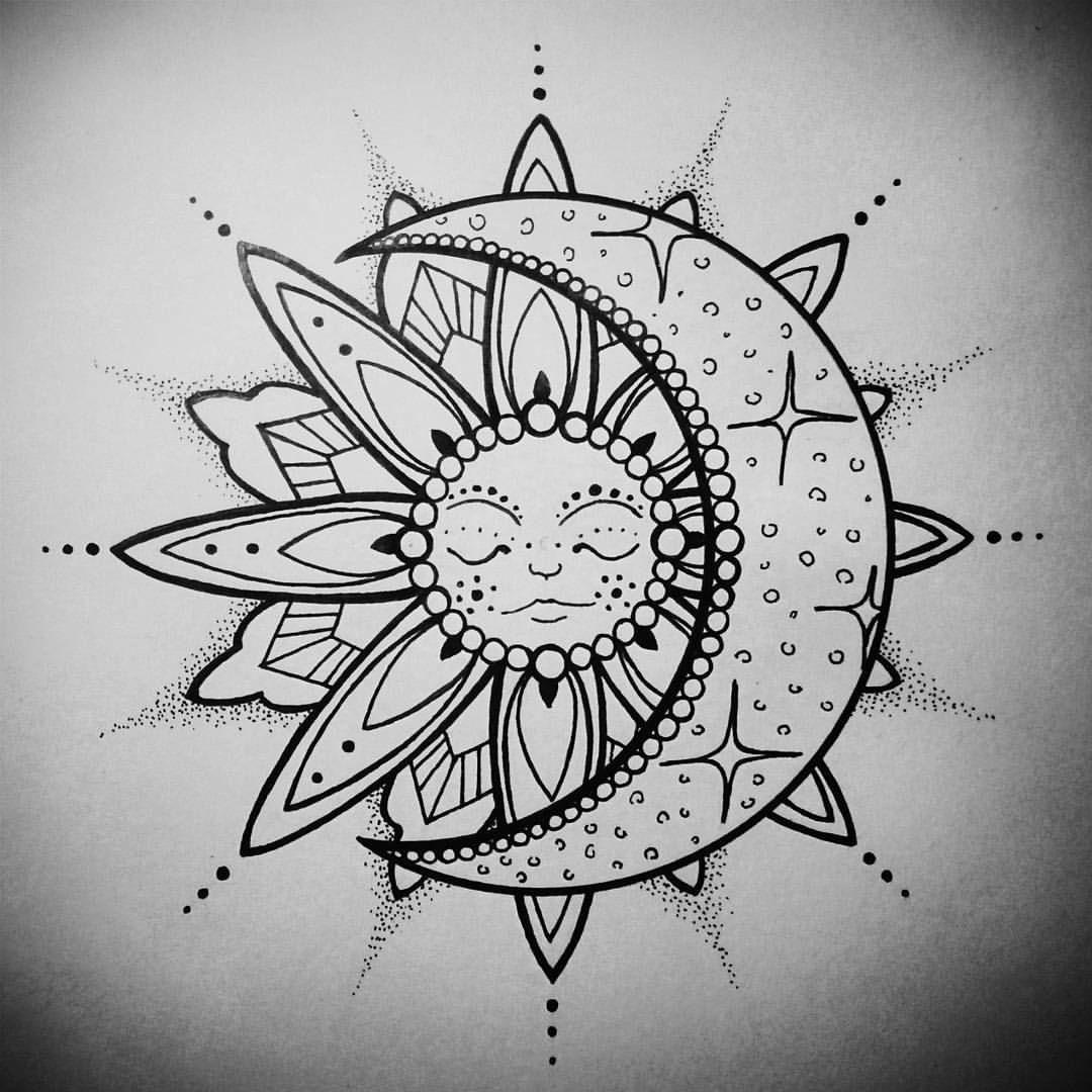 Tatuaje con mándalas