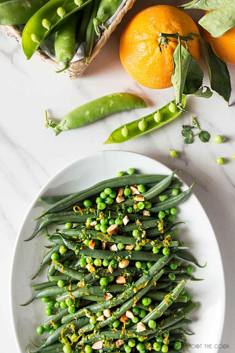 Ensalada de Judías verdes y guisantes