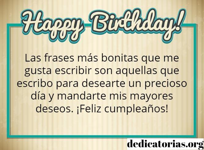 Dedicatorias para 15 años