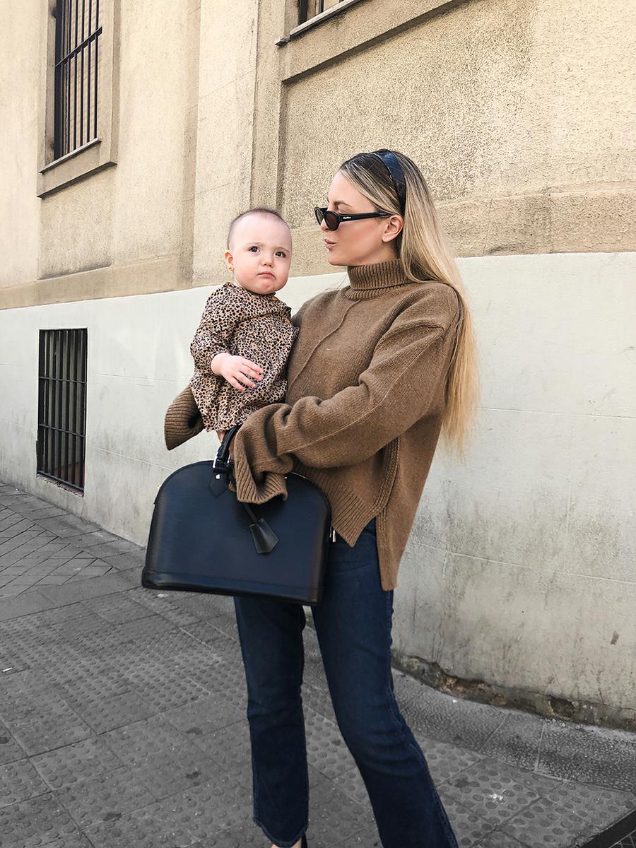 Trini | Celine sweater Khaite jeans