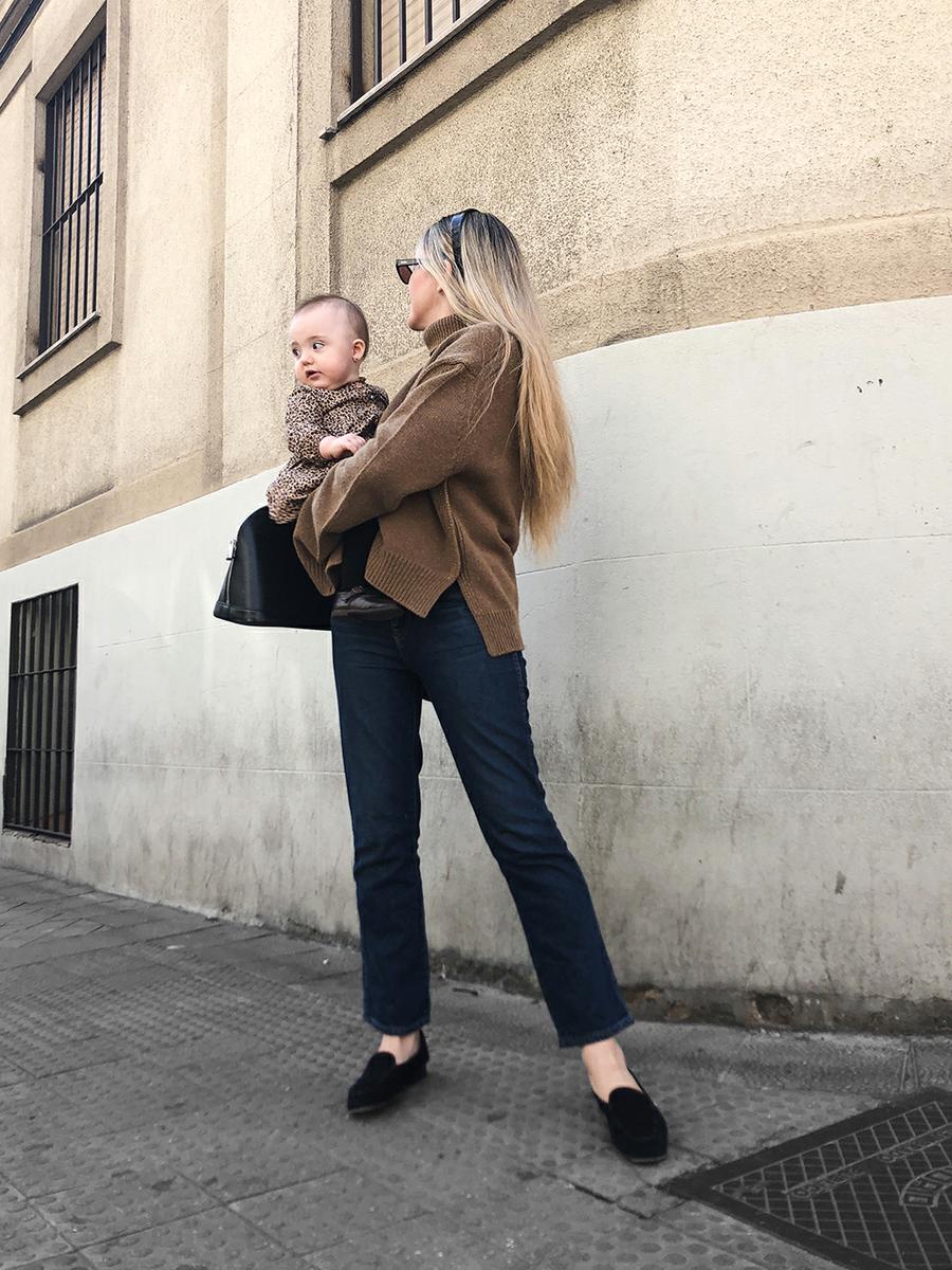 Trini | Celine sweater Khaite jeans