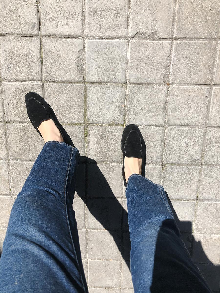 Trini | Celine sweater Khaite jeans