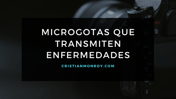 Microgotas que transmiten enfermedades