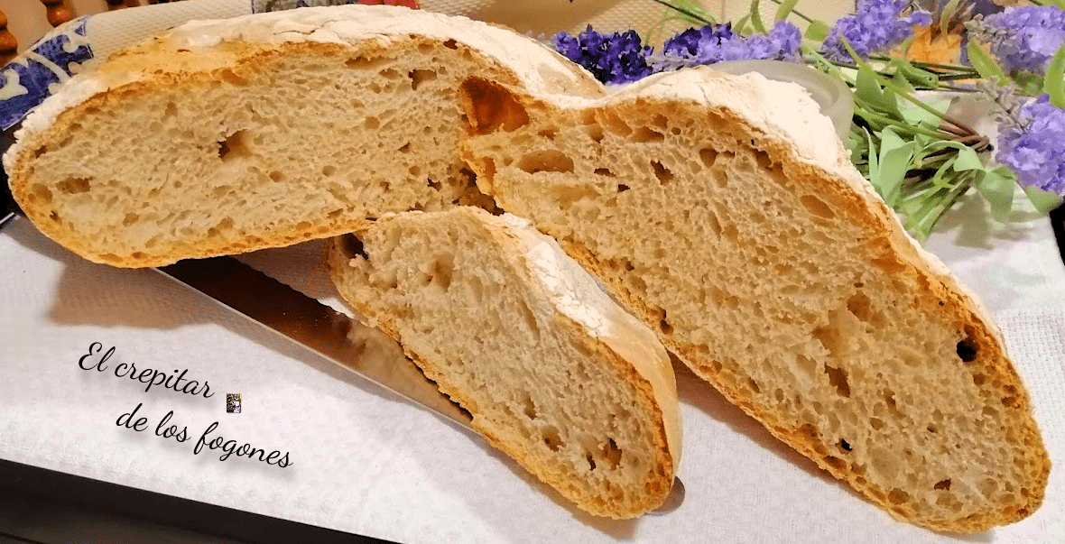 pan casero con masa madre natural