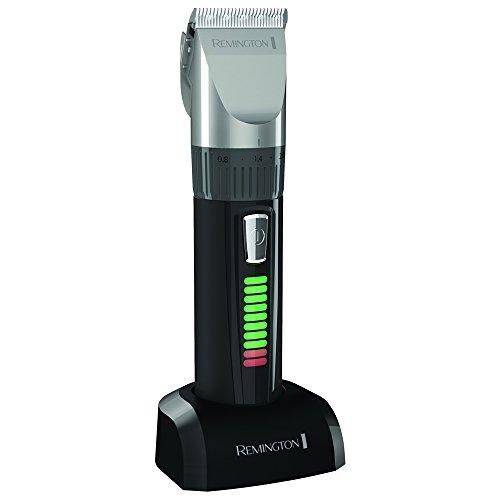 Remington HC5810 Pro Advanced Ceramic - Cortapelos profesional, indicador LED, 40 minutos de autonomía, incluye 10 peines