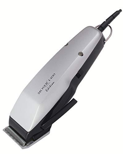 Moser 1400.0458 Edition 1400 - Cortapelos con cable, corded-electric, plateado