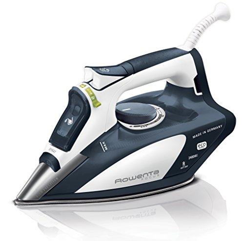 Rowenta Plancha A Vapor DW5112D1 Focus 2400W, 2400 W, 0.3 litros, 0.3, 0 Decibeles, Acero Inoxidable, Azul y Blanco