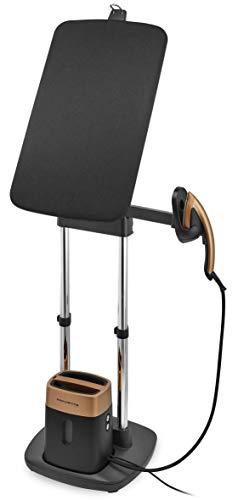 Rowenta IXEO QR1020D1 - Cepillo de Vapor 1600 W, Depósito 1 L, Elimina Arrugas, Olores y Desinfecta, Lista en 45 seg, Tabla Vertical Cabezal XL