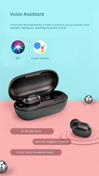 Haylou GT1 Plus, asistentes de voz