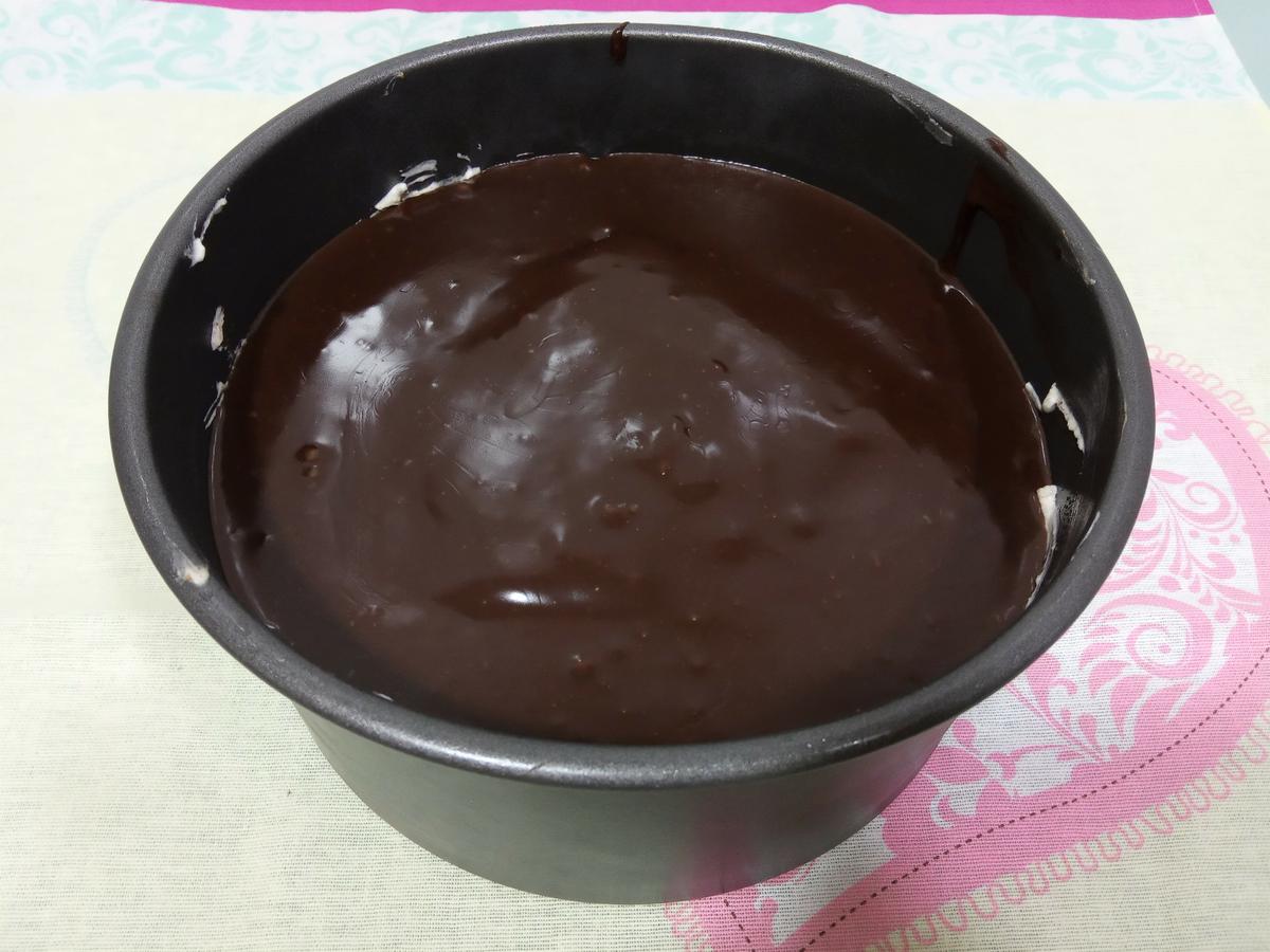 Capa ganache de chocolate