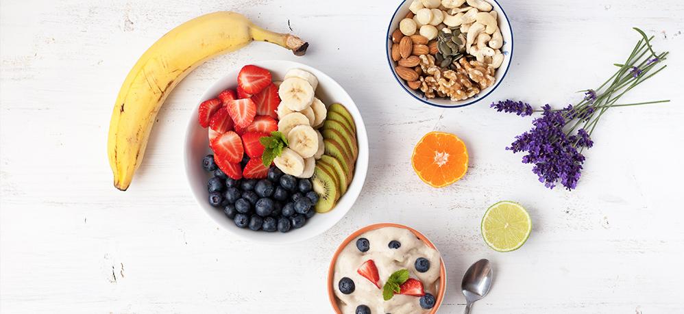 Ejemplo de dieta con alimentos para frenar la diarrea