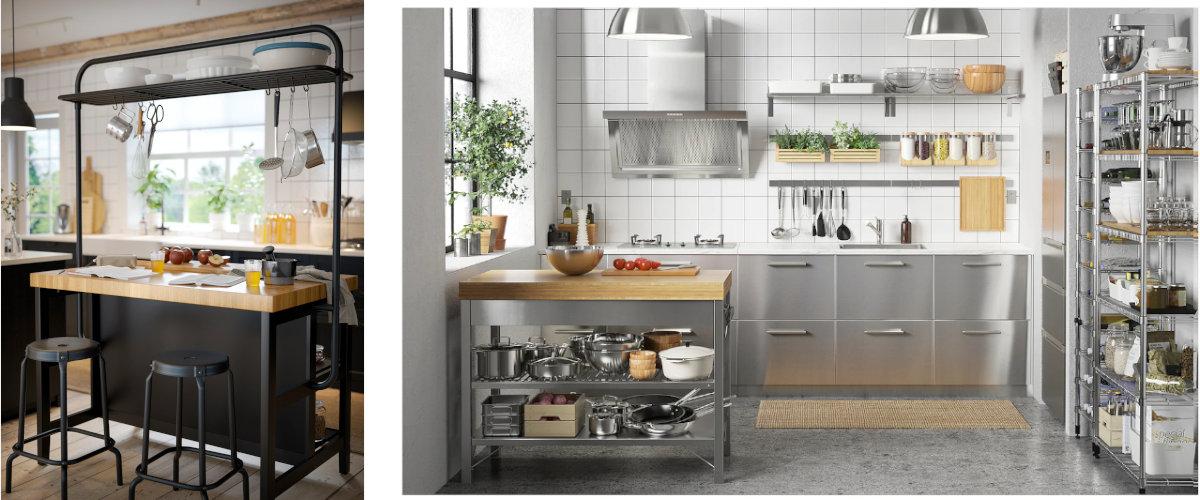 Islas de cocina de Ikea