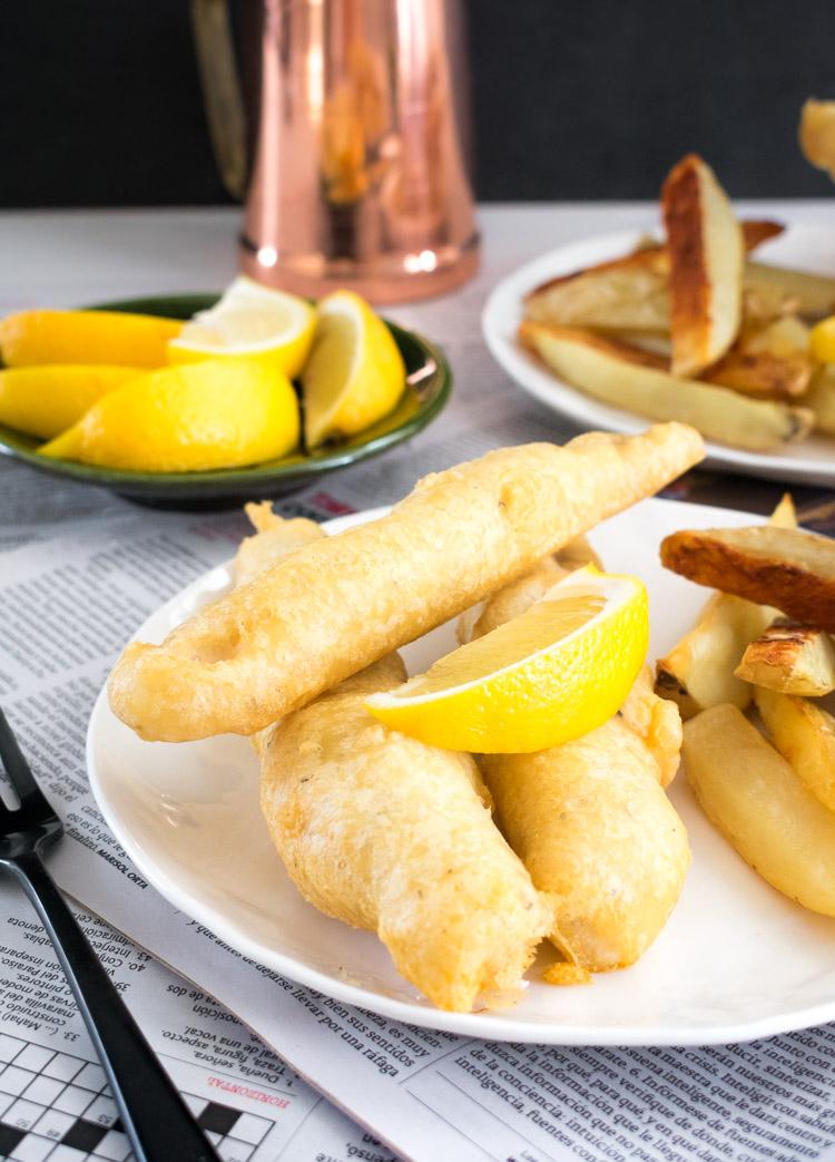 Como hacer fish and chips en casa, receta fácil