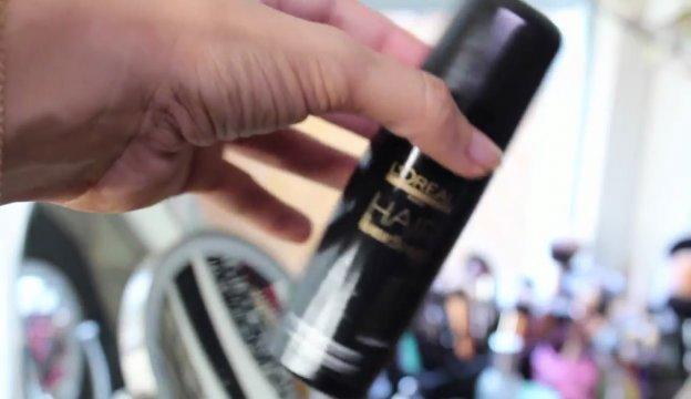 Cómo ocultar las canas a corto plazo con spray