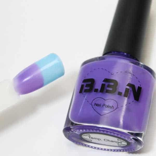 ESMALTES TERMALES que cambian de color con la temperatura