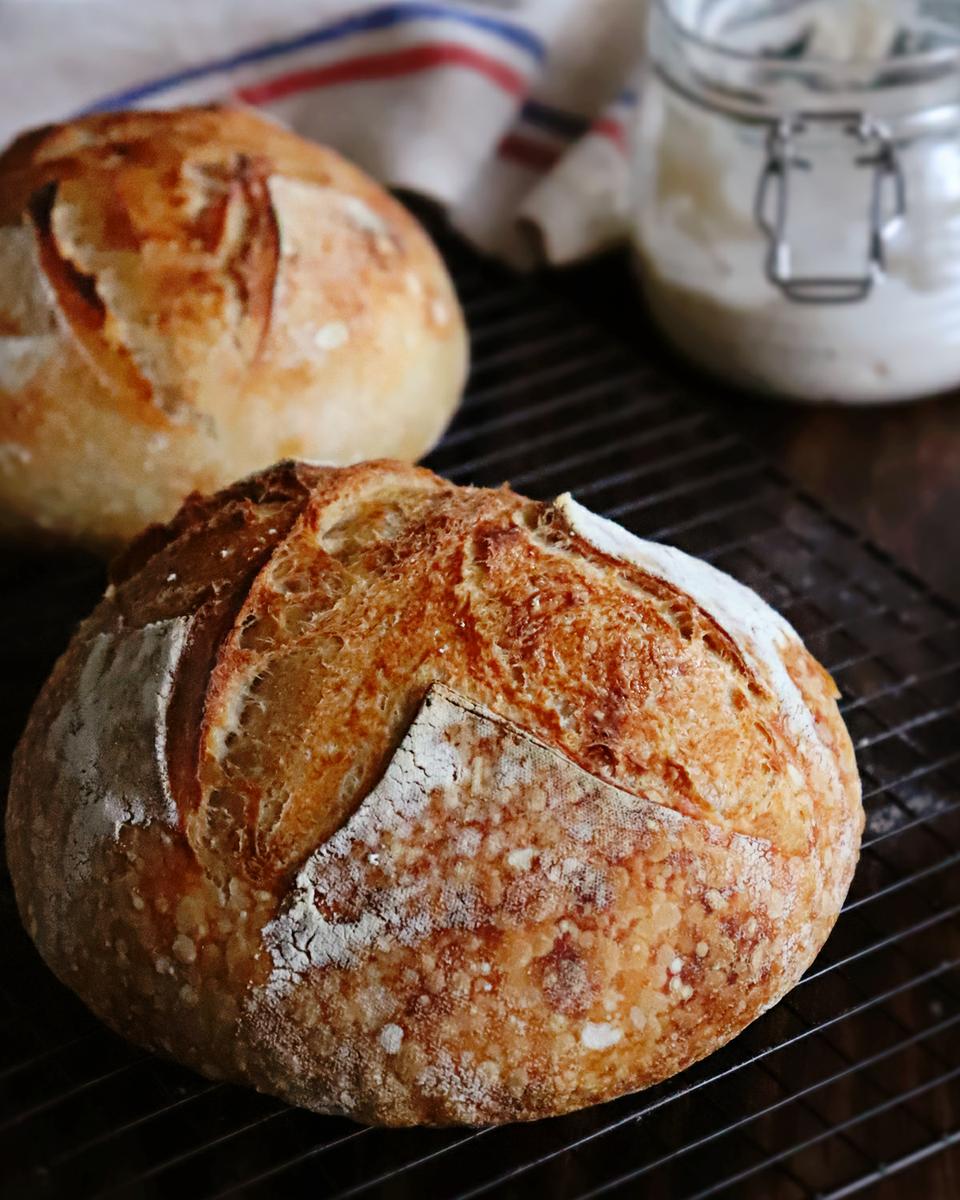 pan casero masa madre