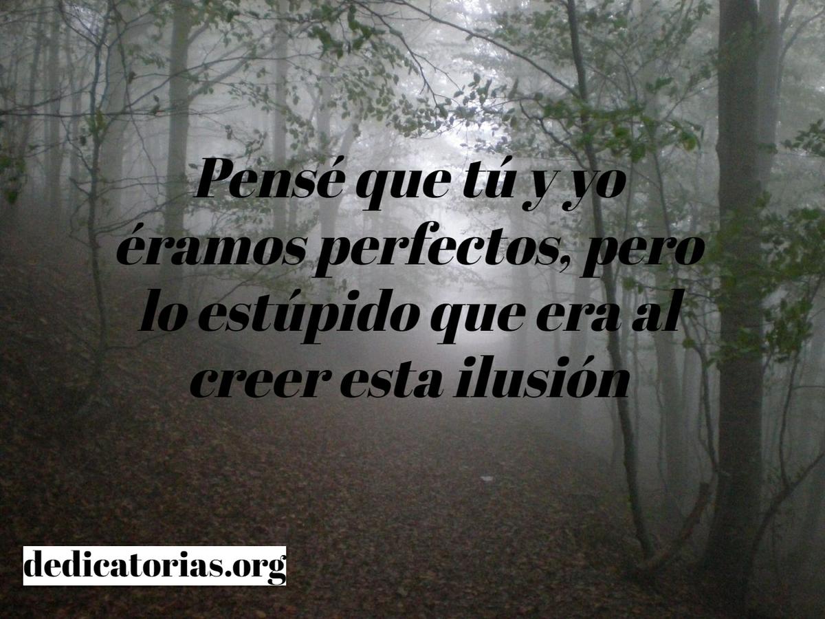 Dedicatorias de amor falso