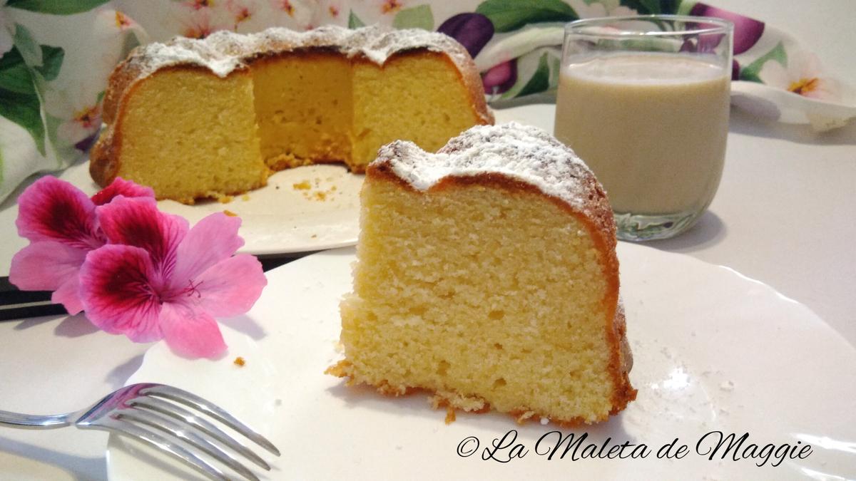 Bizcocho de queso y limón