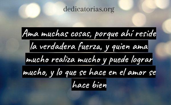 Dedicatorias de amor largas