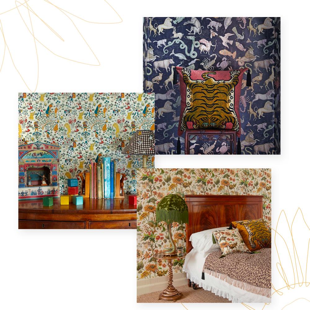 12 sitios donde comprar papel pintado y vinilo. Houseofhackney