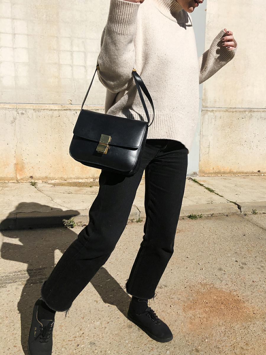 Trini | Levis jeans The Row sneakers Brock Collection sweater